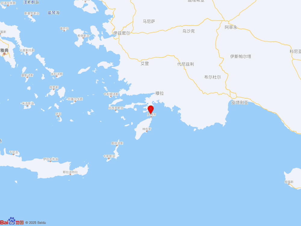 爱琴海发生5.8级地震