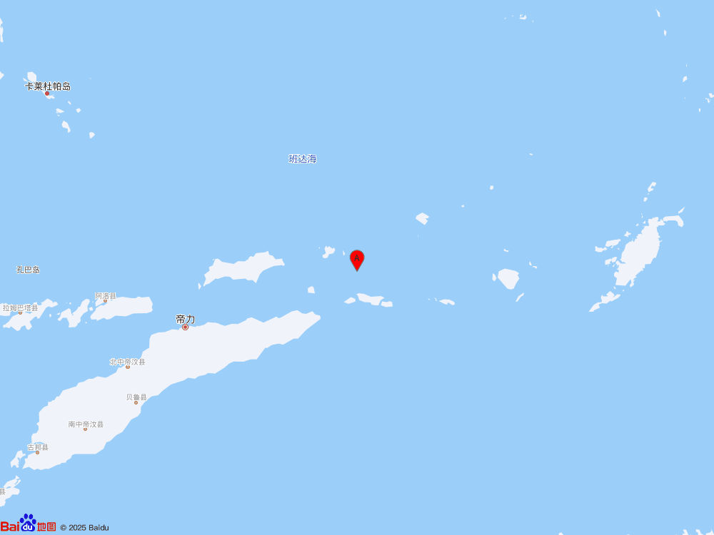 印尼班达海（北纬-7.78度，东经127.77度）发生5.6级地震